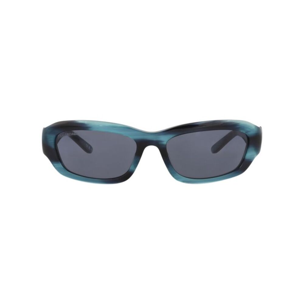 Balenciaga Square-Frame Recycled Acetate Sunglasses Blue Unisex-Adult